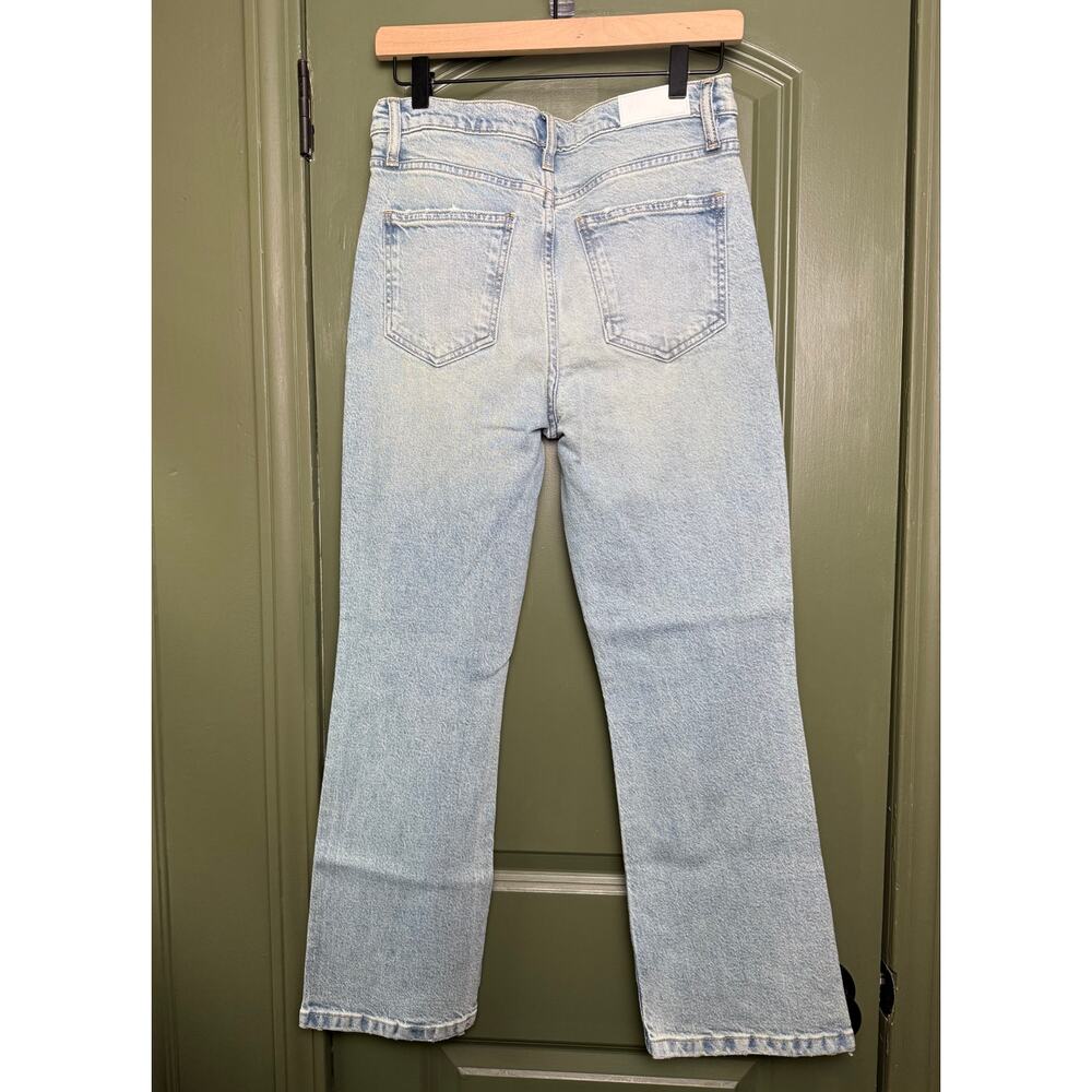 NWT Pistola Lennon High Rise Crop Ankle Boot Jean Denim Desire Faded Women's 26 - Picture 4 of 7
